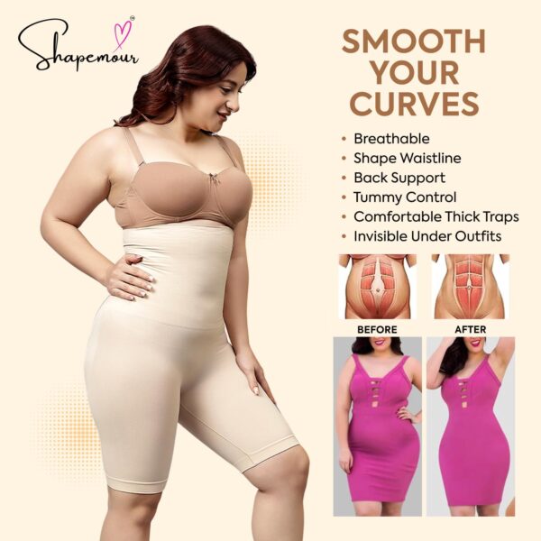 1751380901 SHAPEMOUR High Waist Shapewear for Women Body Shaper Shorts with Silicone Grip No Steel Bones Slimming.jpg