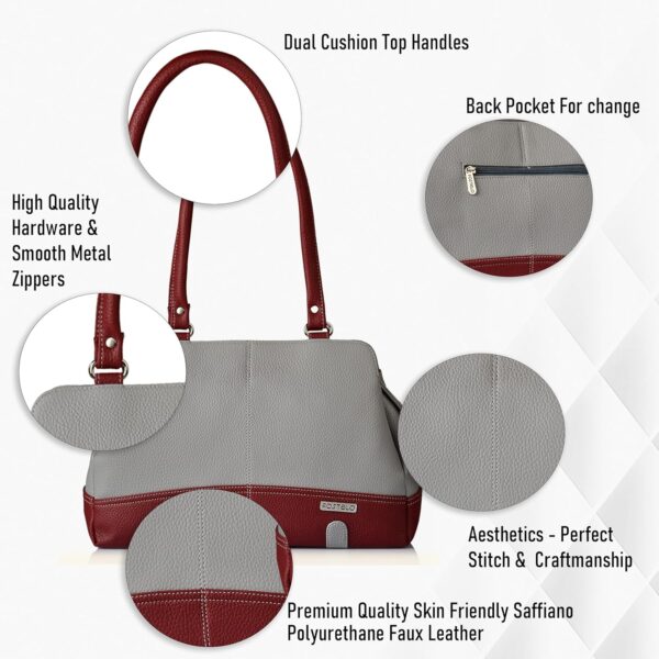 Fostelo Womens Helena Satchel Tote Handbag for Women Tote Bag for Work Ladies Purse Stylish Shoulder.jpg