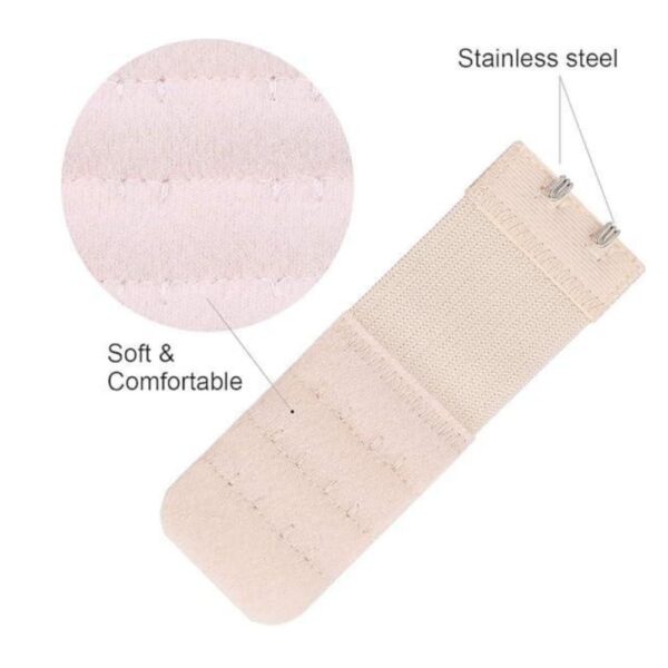 Kofati 3 Pieces Womens Soft Comfortable Elastic Bra Extenders Bra Extension Strap 2 Hook 3 Row Ladys Bra.jpg