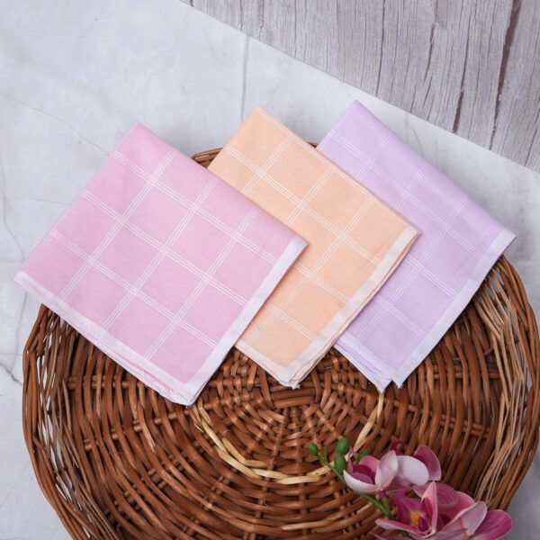 Kuber Industries Handkerchief Cotton Handkerchief for women Womens Vintage Hanky Ladies Rumal Hankies.jpg