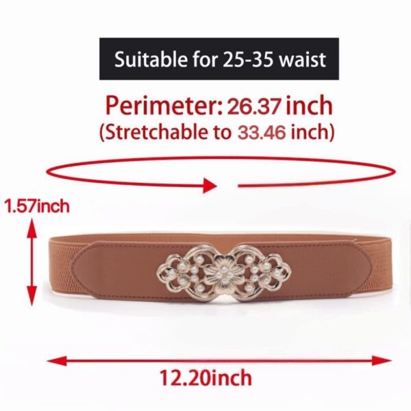 Sunkizzrs® Waist Belt Womens for Dress Stretchable Belts for Women Stylish BroadFancyEmbellished Belts.jpg