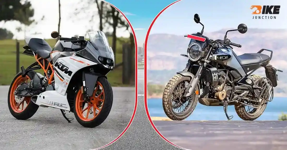 KTM and Husqvarna Bikes Increase