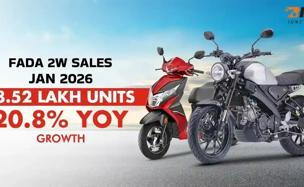FADA 2-Wheeler Sales Report Ja