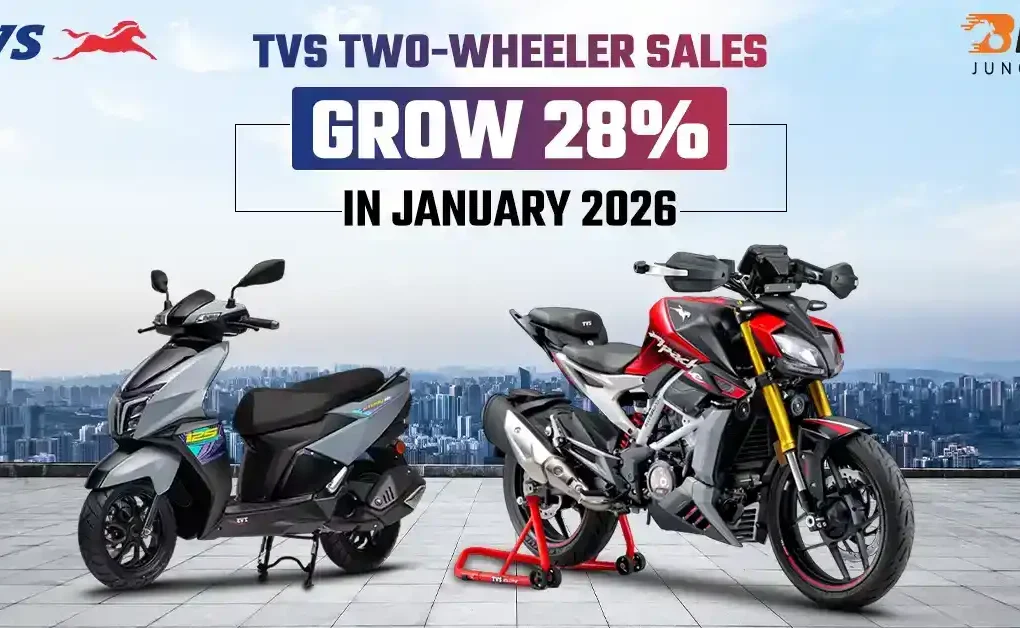 TVS two-wheeler sales for Jaanu