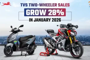 TVS two-wheeler sales for Jaanu
