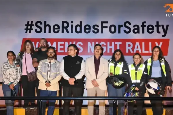 Women's night rally in Gurugram