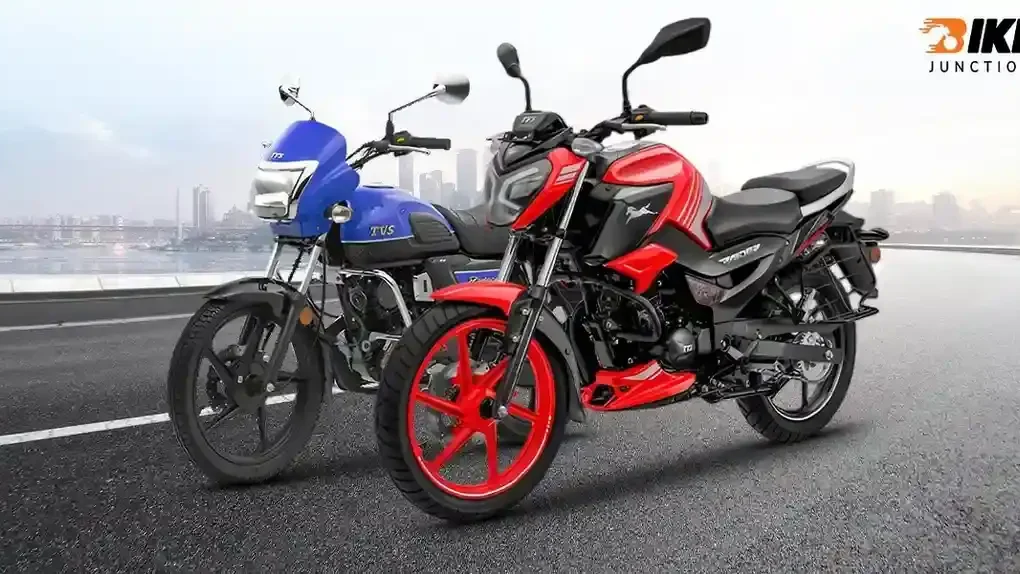 Top 5 best mileage TVS bikes i
