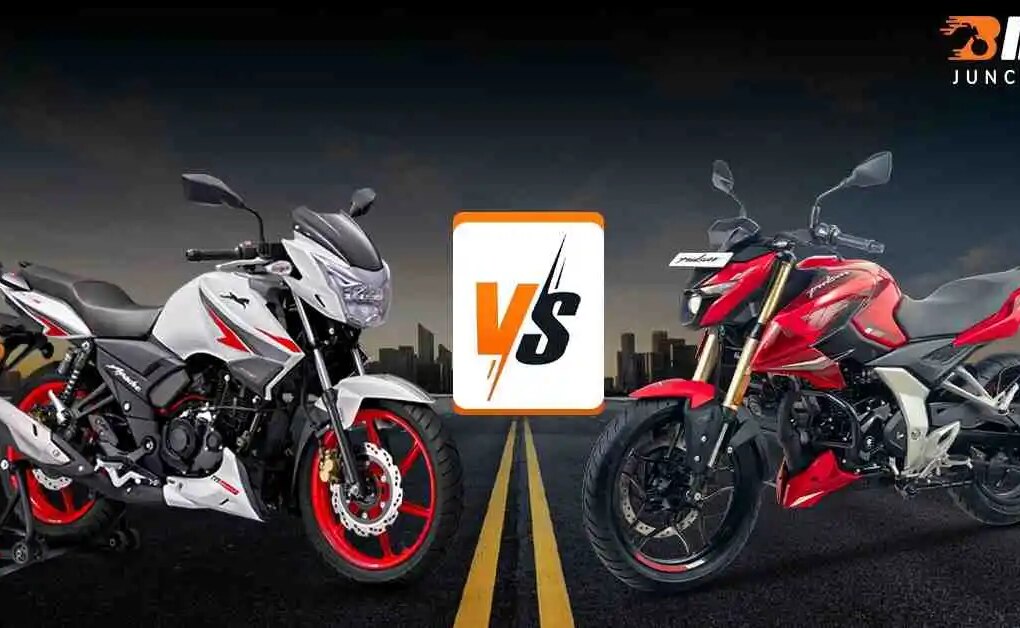 TVS Apache RTR 160 vs Bajaj PU
