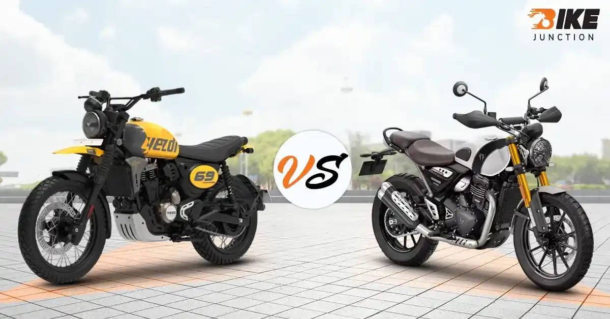 Yezdi Scrambler vs Triumph Scr