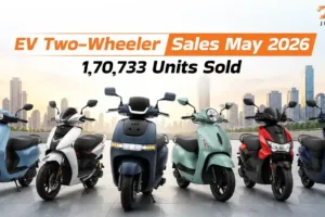 EV two-wheeler sales increased by 63%