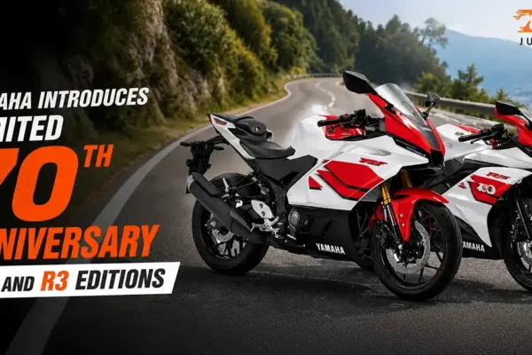 Yamaha R15 and R3 70th Anniversary