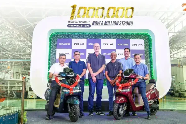 TVS iQube crosses 10 lakh production mark
