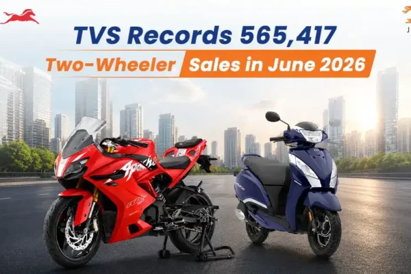 TVS June 2026 sales up 47%