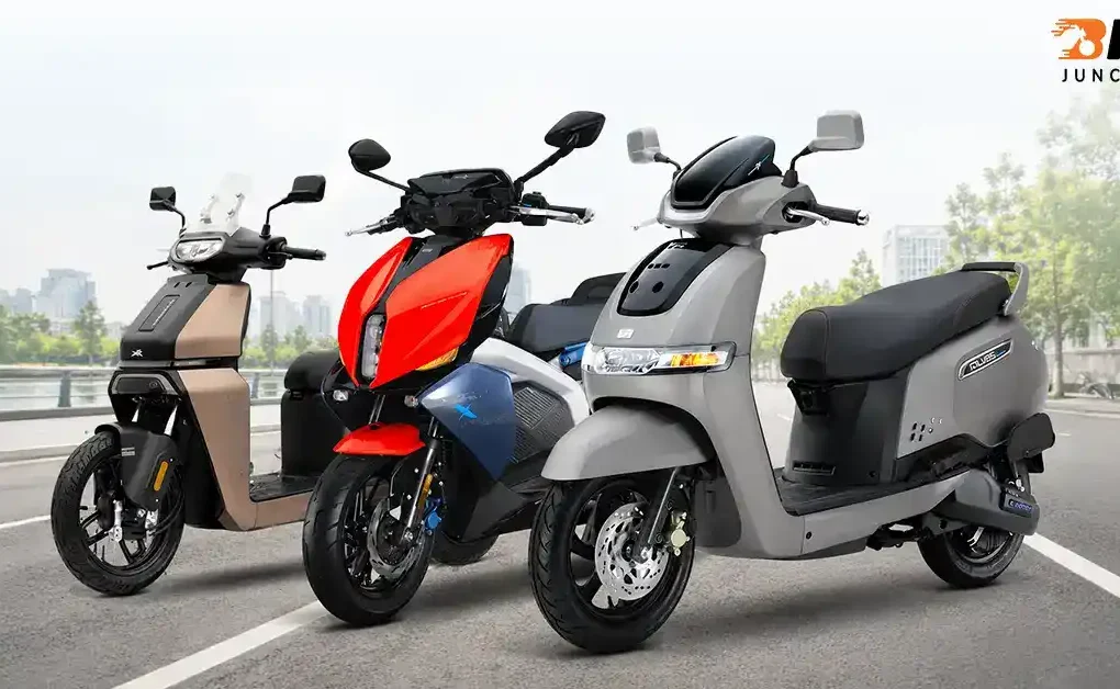 Top 3 TVS Electric Scooters